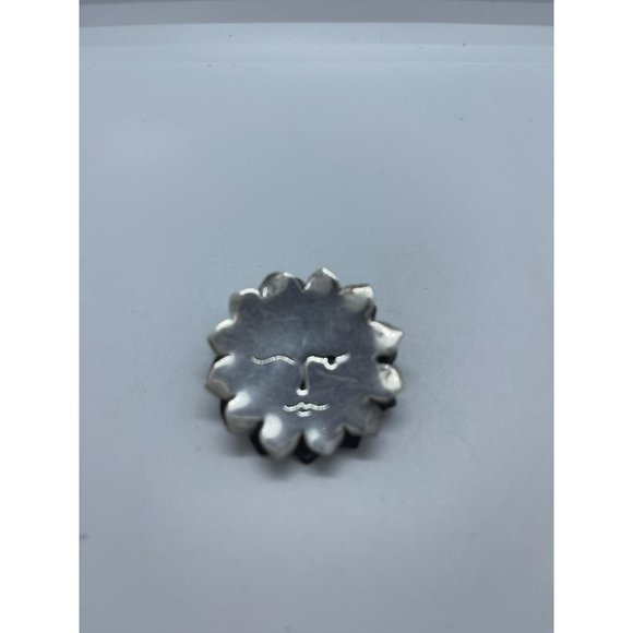 Signed DIAN MALOUF Modernist Sterling Figural Wink - Picture 1 of 7